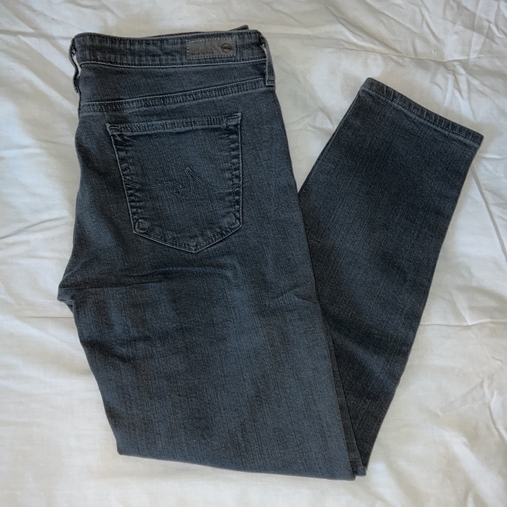 AG Stevie Ankle Slim Straight Leg Jeans